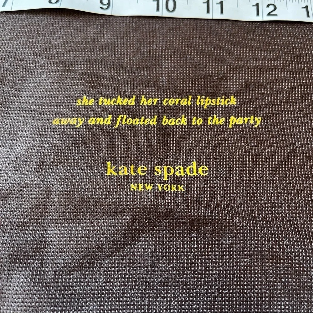 Kate Spade Brown Dust Cover Bag Brown Large 19